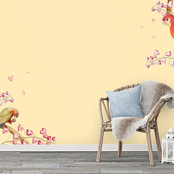 Обои Artmegahome Фламинго и птицы