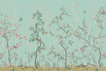 Фрески/Панно ORTOGRAF Шинуазри