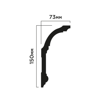 Карниз HI WOOD под подсветку