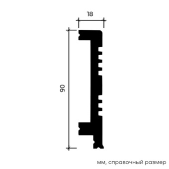 Плинтус Европласт