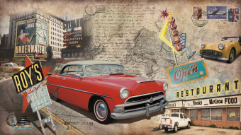 Фрески/Панно ORTOGRAF Ретро