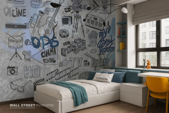 Фотообои Wall Street PODROST 25