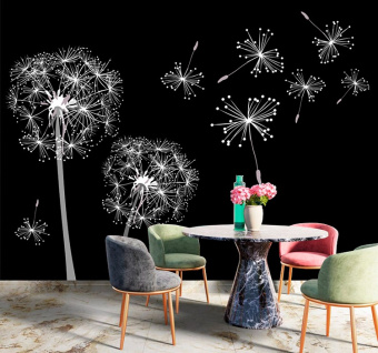 Фотообои Artmegahome Черно-белые