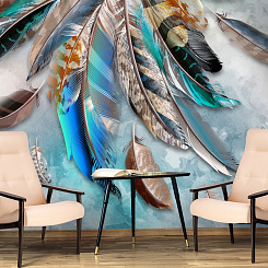 Обои Artmegahome Перья