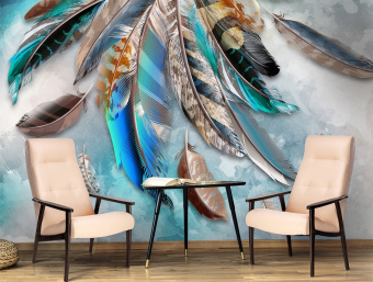Фотообои Artmegahome Перья