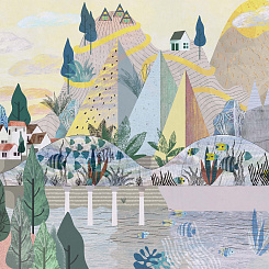 Фотообои Wall Street City Garden