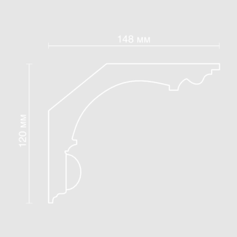 Карниз орнаментальный Artpole