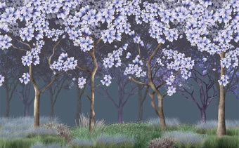 Фотообои Artmegahome Деревья и веточки