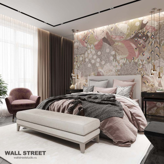 Фотообои Wall Street PATTERN FLOWER
