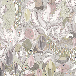 Фотообои Wall Street PATTERN FLOWER