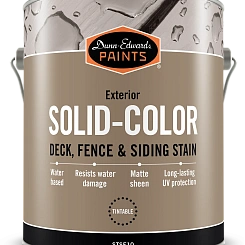 Морилка для наружных работ по дереву Dunn Edward Solid-Color Exterior Deck Fence & Siding Stain