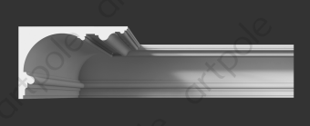 Карниз гладкий Artpole