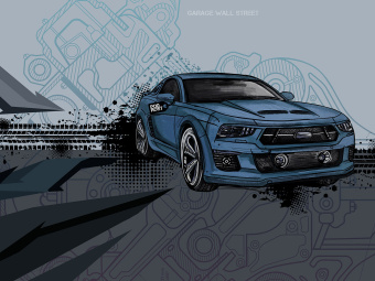 Фотообои Wall Street PODROST