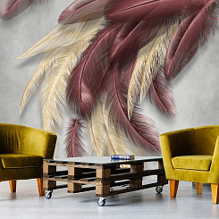 Обои Artmegahome Перья