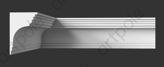 Карниз гладкий Artpole