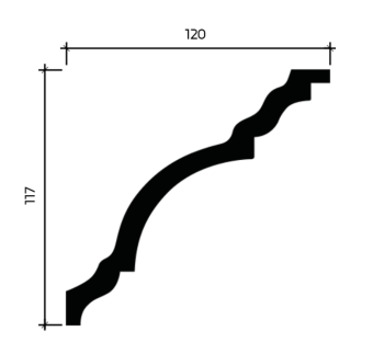 Карниз Европласт