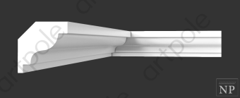 Карниз гладкий Artpole