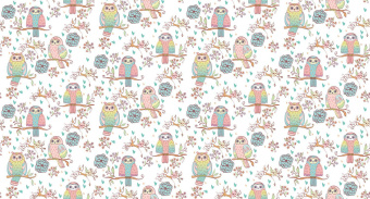 Фотообои Respace Детские  Совушки
