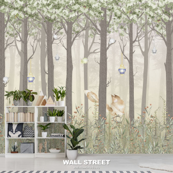 Фотообои Wall Street Fairy Foxes