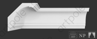 Карниз гладкий Artpole