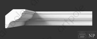 Карниз гладкий Artpole