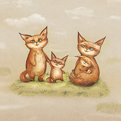 Фрески/Панно ORTOGRAF Little friends 2 Фрески/Панно ORTOGRAF Little friends 2