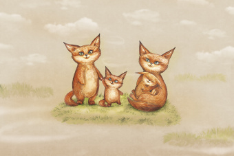 Фрески/Панно ORTOGRAF Little friends 2