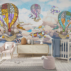 Обои Artmegahome Детские шары