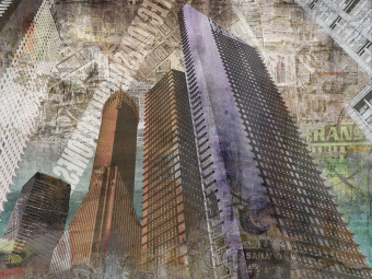 Фотообои Wall Street GRUNGE