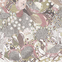 Фотообои Wall Street PATTERN FLOWER