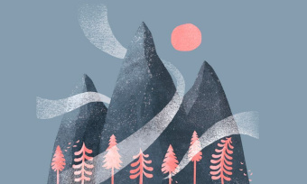 Фотообои Respace Горы