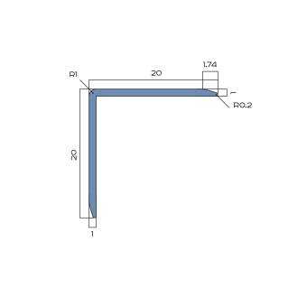 Угол защитный NEEXY