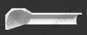 Карниз гладкий Artpole