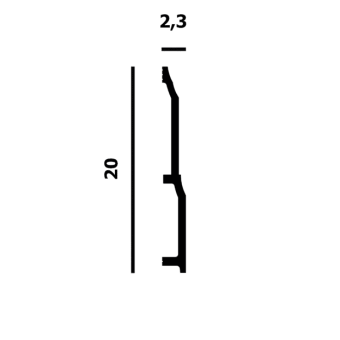Плинтус напольный  Perfect