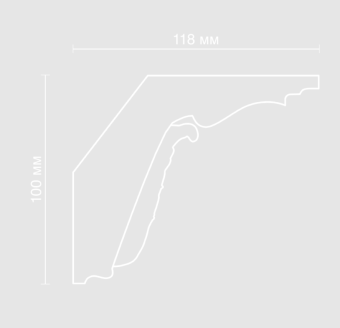 Карниз орнаментальный Artpole