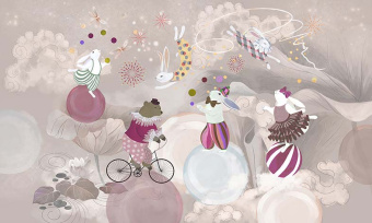 Фотообои Wall Street Circus