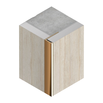 L-профиль латунь NEEXY