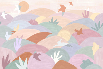 Фотообои Respace Детские  Лето на холме