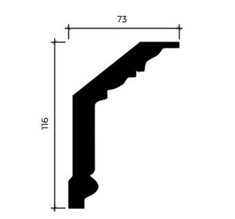 Карниз Европласт