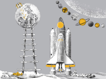 Фотообои Wall Street COSMOS