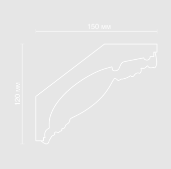 Карниз орнаментальный Artpole