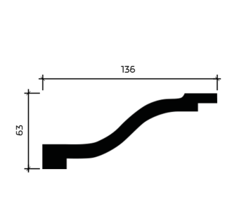 Карниз Европласт
