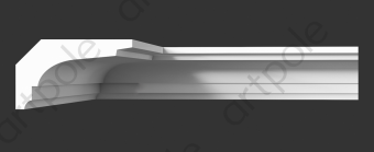 Карниз гладкий Artpole