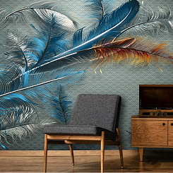 Обои Artmegahome Перья