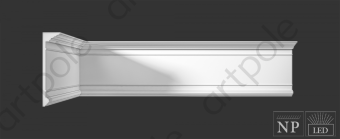 Карниз гладкий Artpole