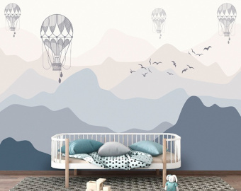 Фотообои Artmegahome Детские шары