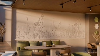 Гипсовое панно