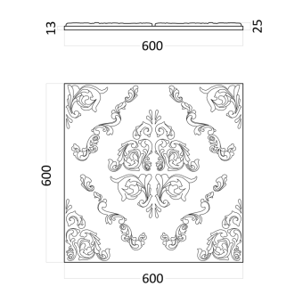 Гипсовые 3D панели Artpole