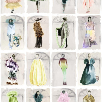 Обои Cole & Son Couture Carousel