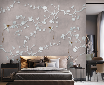 Фотообои Artmegahome Деревья и веточки